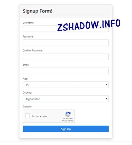 Z Shadow Register - Easy Tool to Hack Facebook & Instagram ID